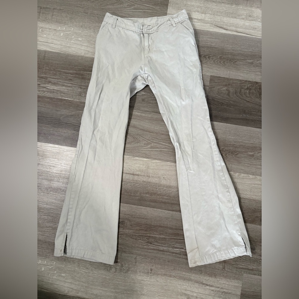 Aeropostale Cream Cotton Pants